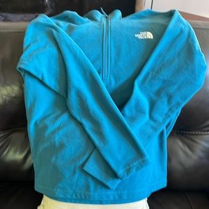 Mens Large North Face 1/4 Zip